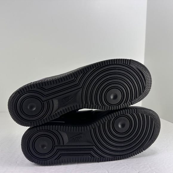 Nike Air Force 1 Lv8 Black Purple HJ4563-001 Sneaker Shoe Trainer Big Kid's - Picture 8 of 12